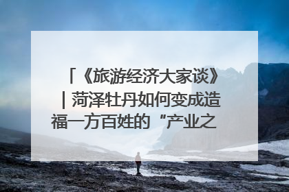 《旅游经济大家谈》｜菏泽牡丹如何变成造福一方百姓的“产业之花”“富民之花”？