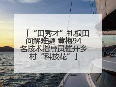 “田秀才”扎根田间解难题 黄梅94名技术指导员催开乡村“科技花”