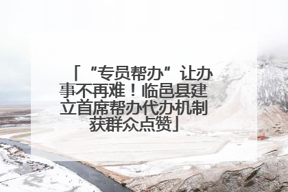 “专员帮办”让办事不再难！临邑县建立首席帮办代办机制获群众点赞