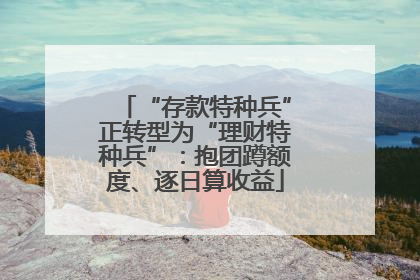 “存款特种兵”正转型为“理财特种兵”：抱团蹲额度、逐日算收益