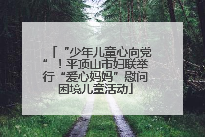 “少年儿童心向党”!平顶山市妇联举行“爱心妈妈”慰问困境儿童活动