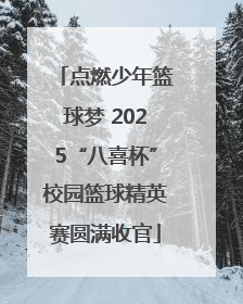 点燃少年篮球梦 2025“八喜杯”校园篮球精英赛圆满收官