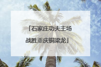 石家庄功夫主场战胜重庆铜梁龙