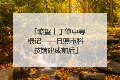 瞭望丨丁肇中寻根记——日照市科技馆建成前后