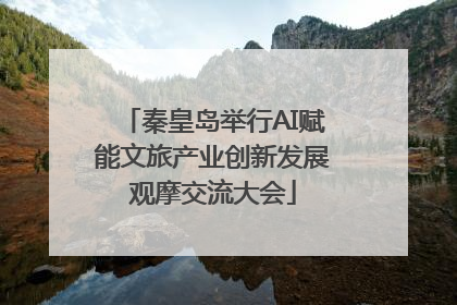 秦皇岛举行AI赋能文旅产业创新发展观摩交流大会