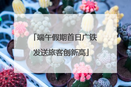 端午假期首日广铁发送旅客创新高