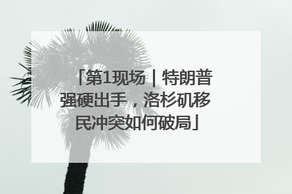 第1现场｜特朗普强硬出手，洛杉矶移民冲突如何破局