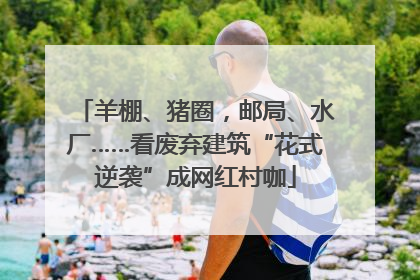 羊棚、猪圈，邮局、水厂……看废弃建筑“花式逆袭”成网红村咖