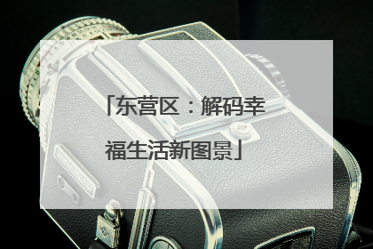 东营区：解码幸福生活新图景