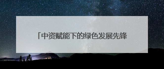 中资赋能下的绿色发展先锋，麦当劳铸就绿色餐厅网络