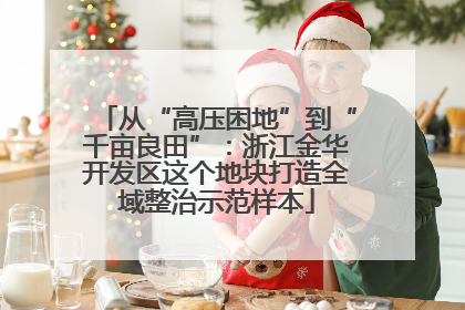 从“高压困地”到“千亩良田”：浙江金华开发区这个地块打造全域整治示范样本