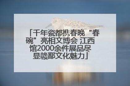 千年瓷都携春晚“春碗”亮相文博会 江西馆2000余件展品尽显赣鄱文化魅力