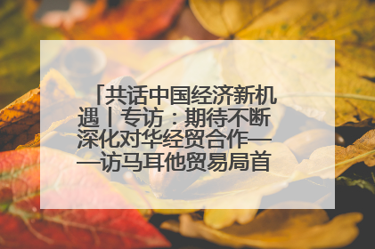 共话中国经济新机遇丨专访：期待不断深化对华经贸合作——访马耳他贸易局首席执行官布蒂吉格