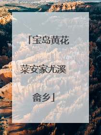 宝岛黄花菜安家尤溪畲乡