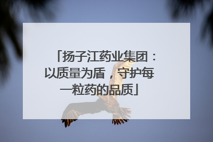 扬子江药业集团：以质量为盾，守护每一粒药的品质