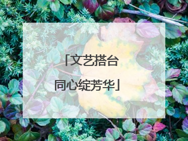 文艺搭台 同心绽芳华