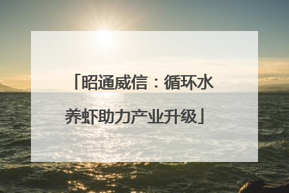 昭通威信：循环水养虾助力产业升级