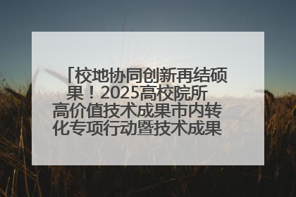 校地协同创新再结硕果！2025高校院所高价值技术成果市内转化专项行动暨技术成果项目路演对接会举办