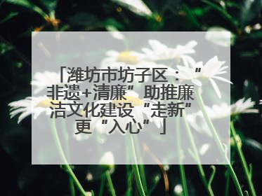潍坊市坊子区：“非遗+清廉”助推廉洁文化建设“走新”更“入心”