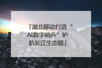湖北移动打造“AI数字哨兵”护航长江生态链