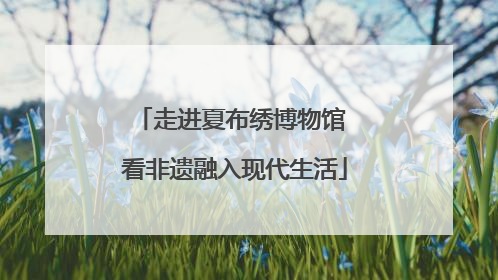 走进夏布绣博物馆 看非遗融入现代生活