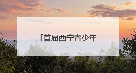 首届西宁青少年无人机大赛开赛