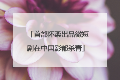 首部怀柔出品微短剧在中国影都杀青
