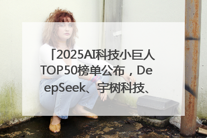 2025AI科技小巨人TOP50榜单公布，DeepSeek、宇树科技、蘑菇车联等企业荣誉上榜