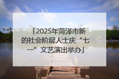 2025年菏泽市新的社会阶层人士庆“七一”文艺演出举办