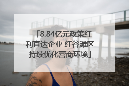 8.84亿元政策红利直达企业 红谷滩区持续优化营商环境