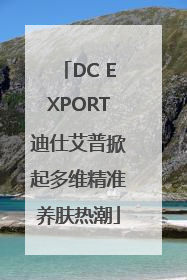 DC EXPORT迪仕艾普掀起多维精准养肤热潮